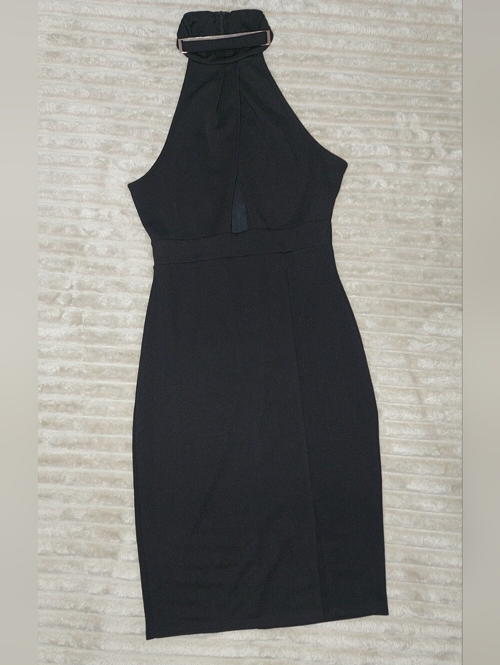 Charlotte Russe Black One-Shoulder Bodycon Dress